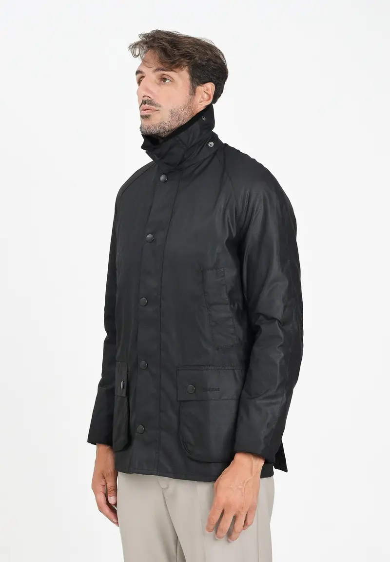 BARBOUR Giubbotto Ashby nero da uomo