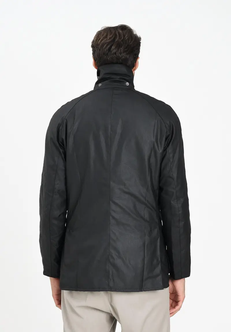 BARBOUR Giubbotto Ashby nero da uomo miniatura 2