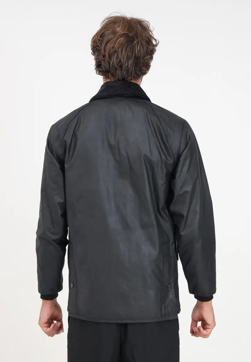 BARBOUR Giubbotto Bedale nero da uomo miniatura 2