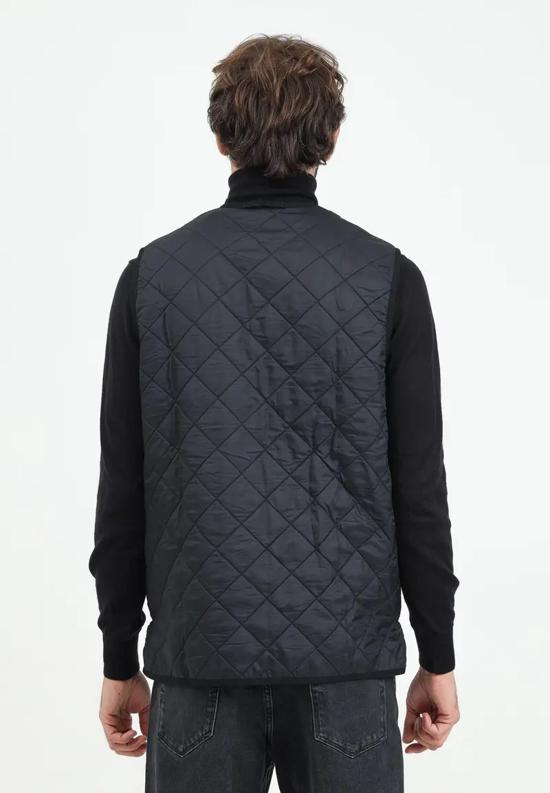 BARBOUR Giubbotto smanicato / fodera nero da uomo miniatura 3