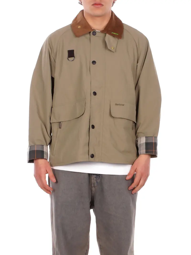 Giubbotto Uomo BARBOUR Olive Icons spey casual outerwear