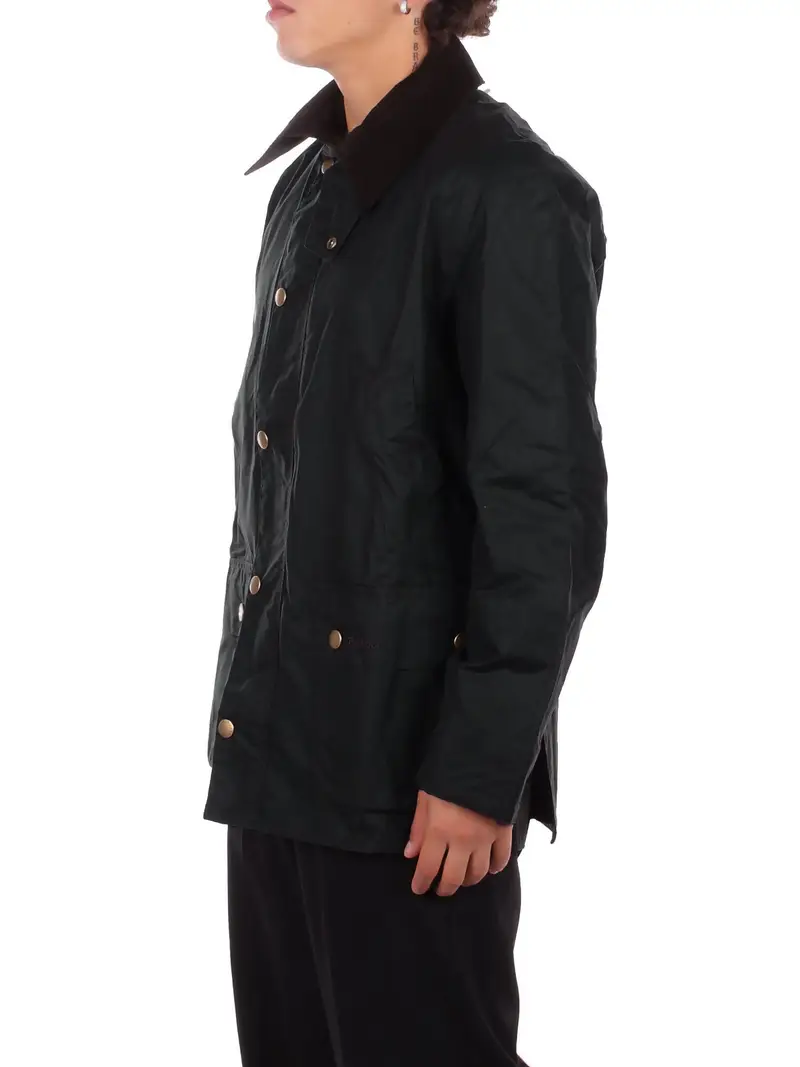 Giubbotto Uomo BARBOUR Sage Ashby wax jacket miniatura 2