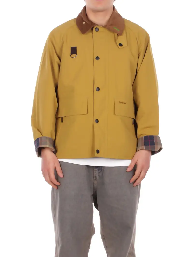 Giubbotto Uomo BARBOUR Senape Icons spey casual outerwear