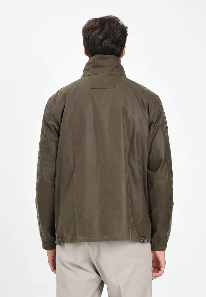 BARBOUR Giubbotto Utility Re-Engineered Bedale verde da uomo miniatura 2