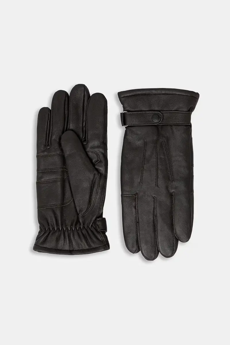 Barbour Guanti Uomo Nero 3842568