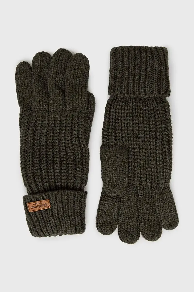 Barbour Guanti Donna Verde 3435449