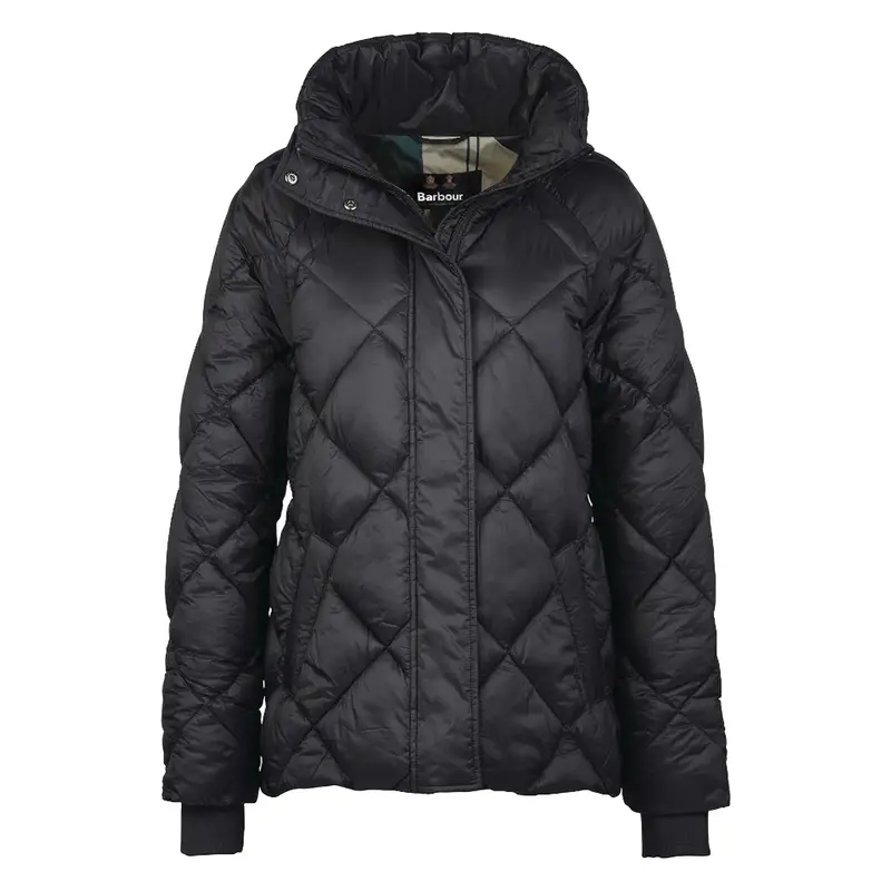 Barbour - Hoxa Quilt Bk11 Black Ancient LQU1496