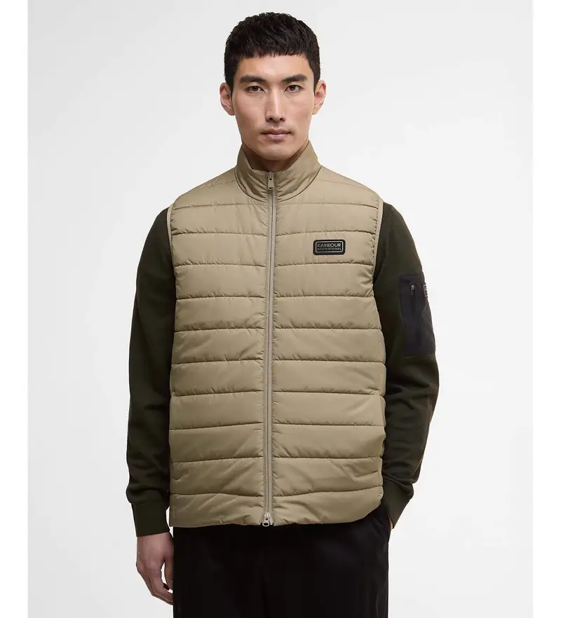 Barbour Internacional Gilet Uomo Beige 4035521