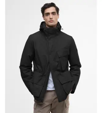 per uomo MWB1147 Giacca nera Endley (L), Nero, Casual, Cotone