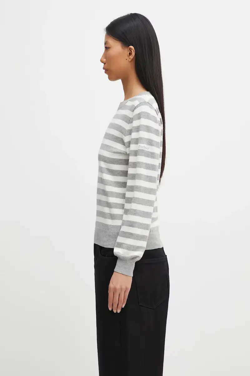 maglione con aggiunta di cachemire Lois Knitted Jumper donna colore grigio LKN1707WH51 miniatura 2