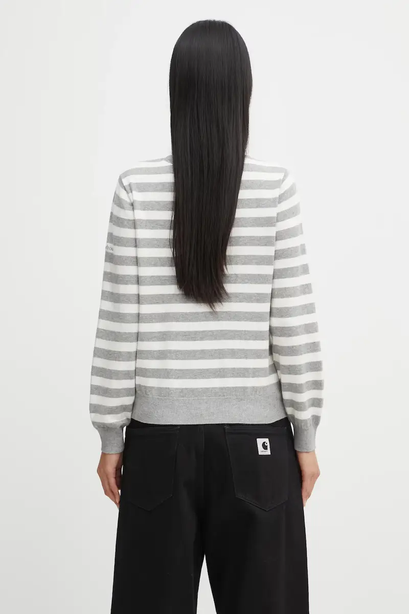 maglione con aggiunta di cachemire Lois Knitted Jumper donna colore grigio LKN1707WH51 miniatura 3