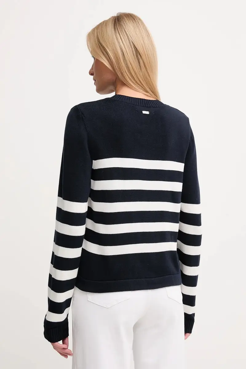 maglione DEMI donna colore blu navy LKN1669 miniatura 3