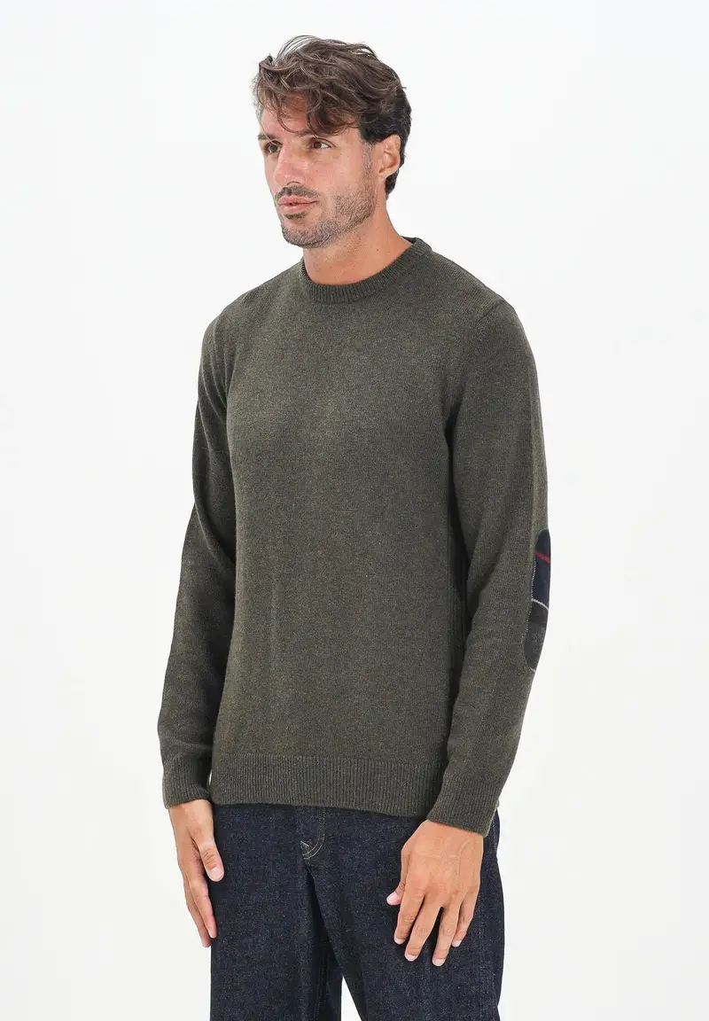 Maglione girocollo Holden verde da uomo