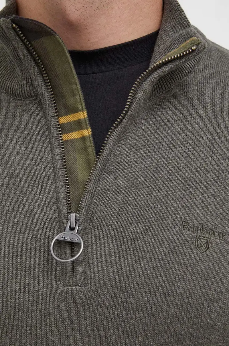 maglione in cotone Verde miniatura 5