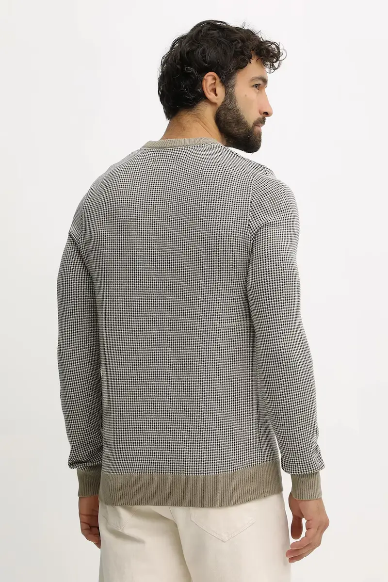 maglione in cotone WELLS uomo colore nero MKN1665 miniatura 3