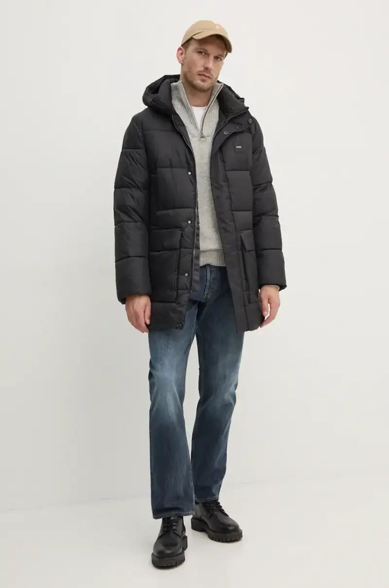 maglione in lana uomo colore grigio miniatura 2