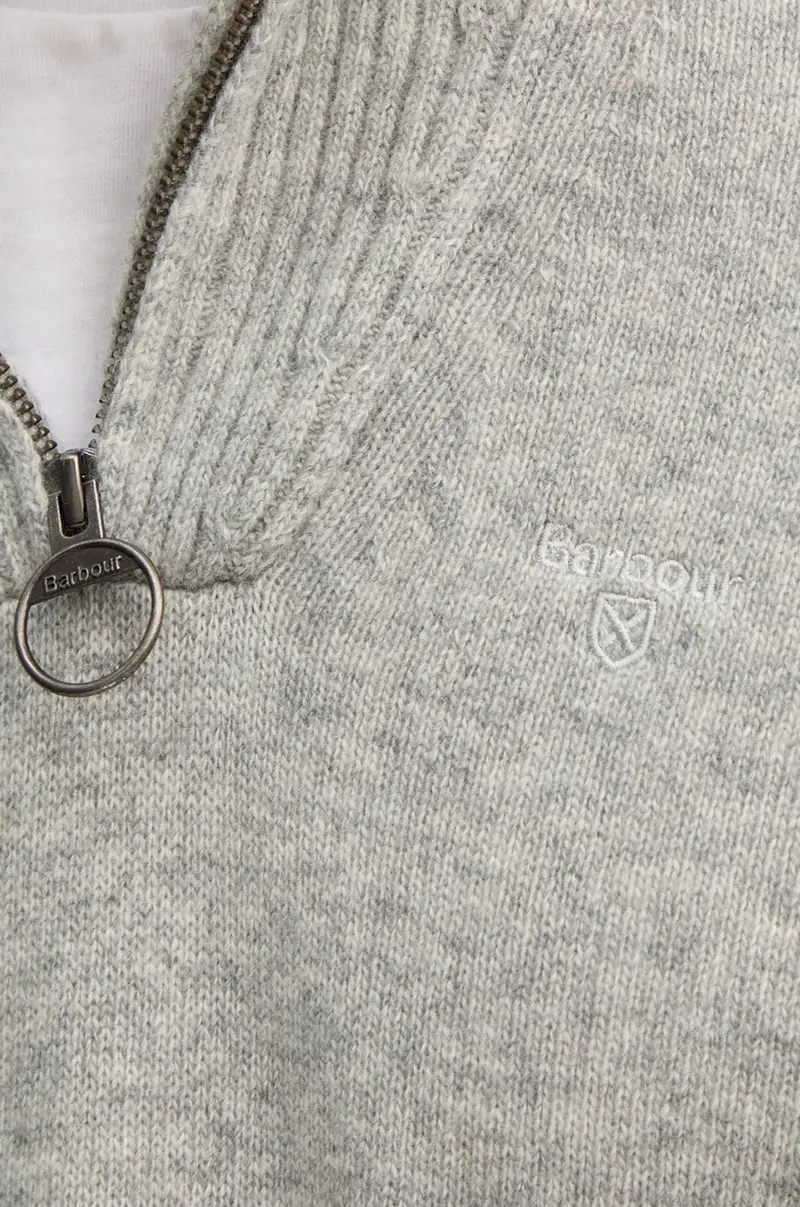 maglione in lana uomo colore grigio miniatura 5