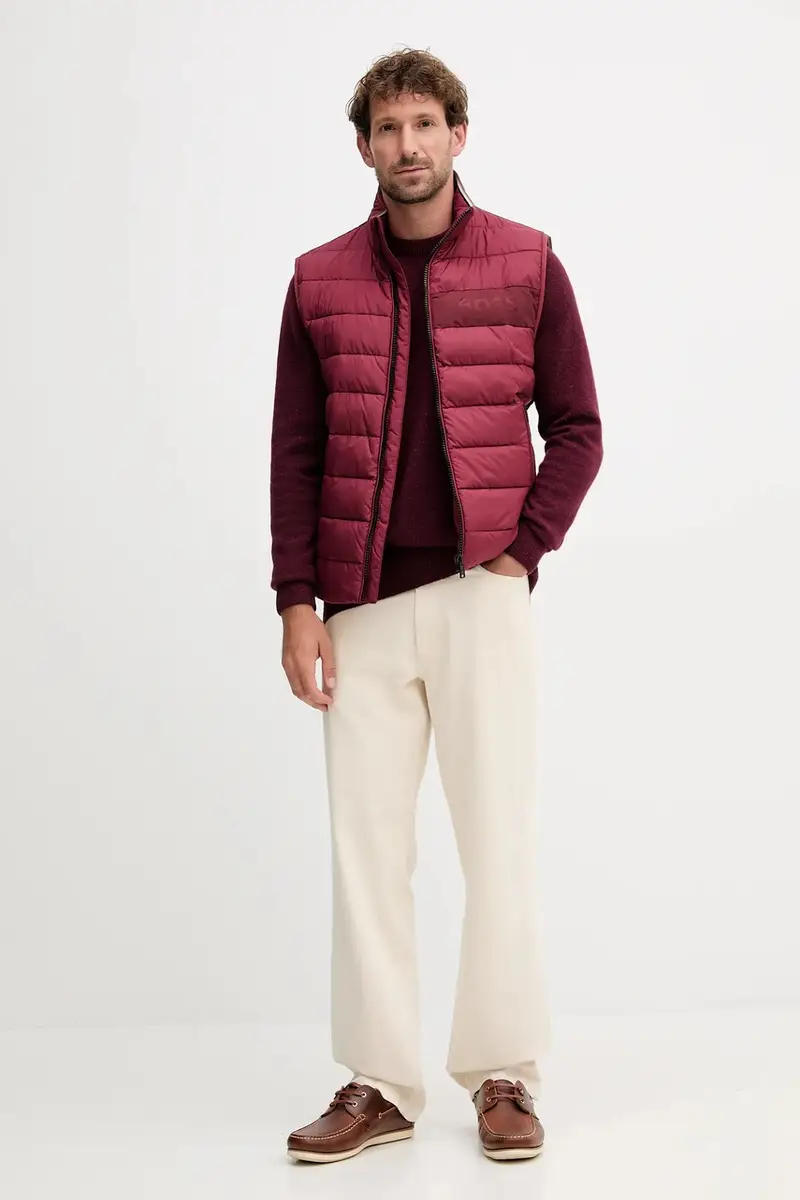 maglione in lana uomo colore grigio Granata miniatura 2