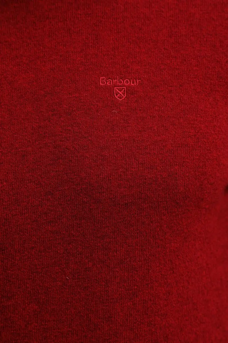 maglione in lana uomo colore marrone MKN0345 Granata miniatura 5