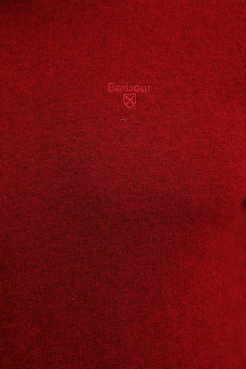 maglione in lana uomo colore marrone MKN0345 Granata miniatura 5