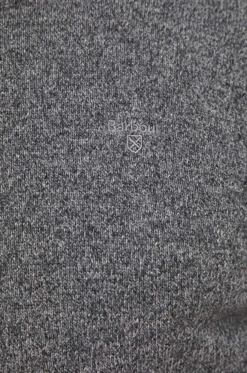 maglione in lana uomo Grigio miniatura 5