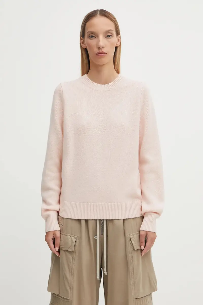 maglione in lana Woodhouse Knitted Jumper donna colore rosa LKN1666PI11