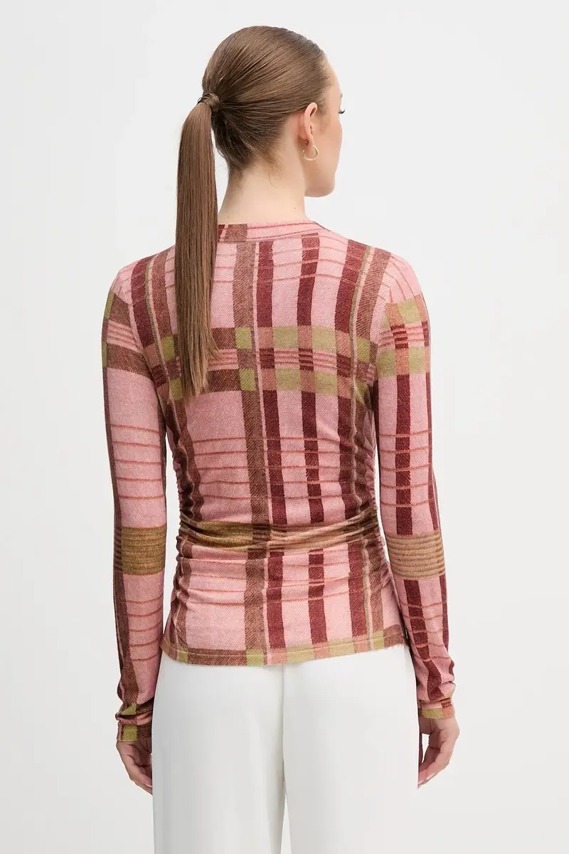 maglione in lana x Farm Rio donna colore rosa LKN1716 miniatura 3