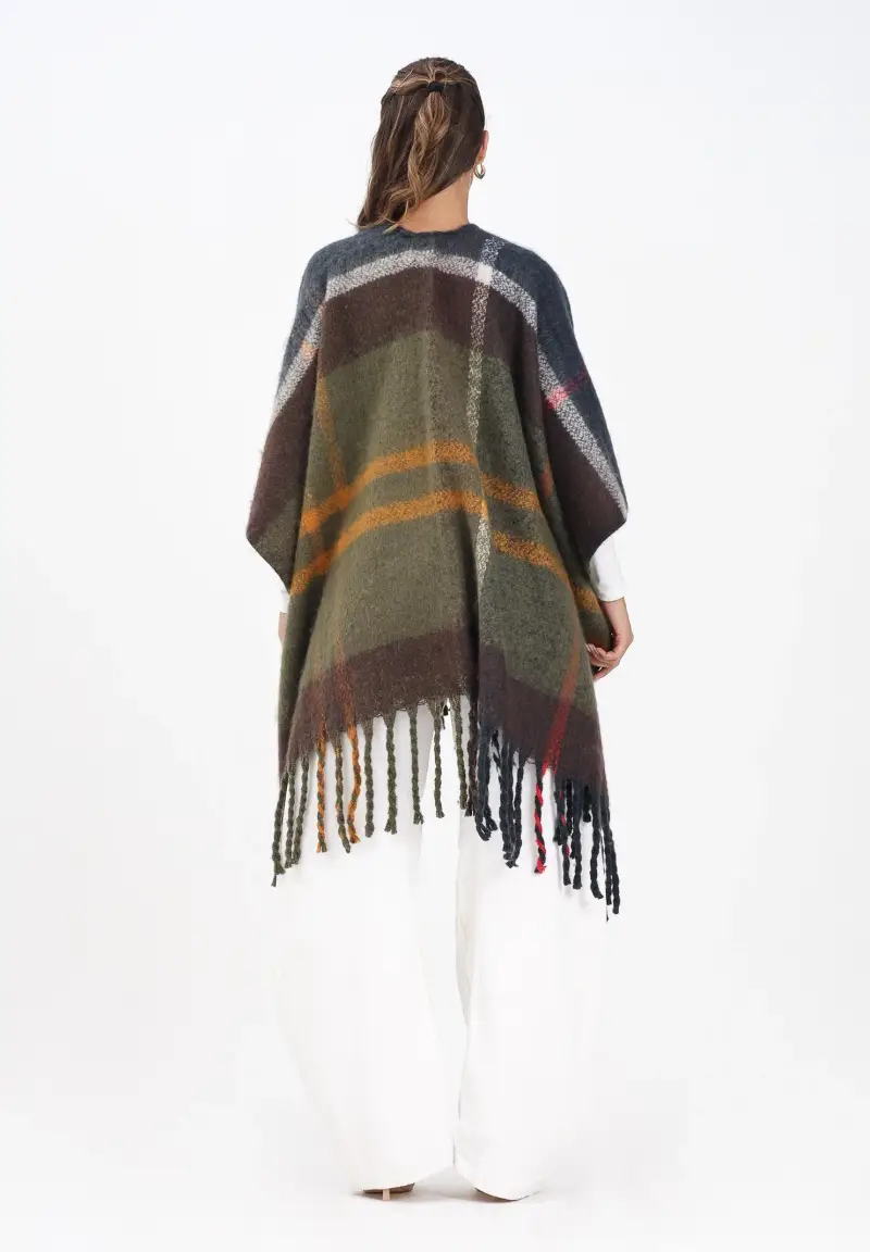 Mantella ISLA BOUCLE SERAPE tartan da donna miniatura 3