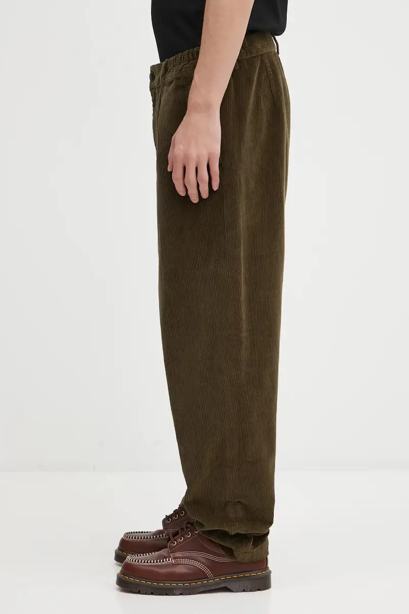 pantaloni in velluto a coste Elmbank OS Cord Trouser uomo colore verde MTR0789OL51 miniatura 2