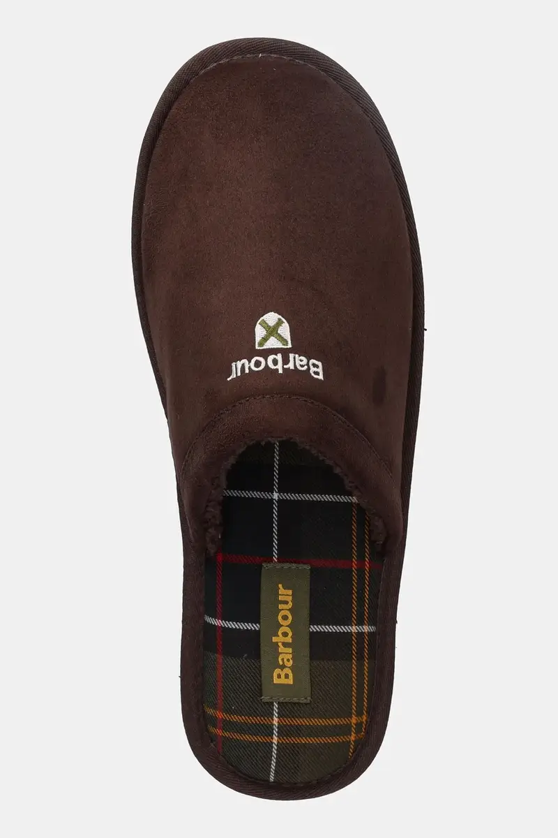 Barbour Pantofole Marrone 3843120 miniatura 4