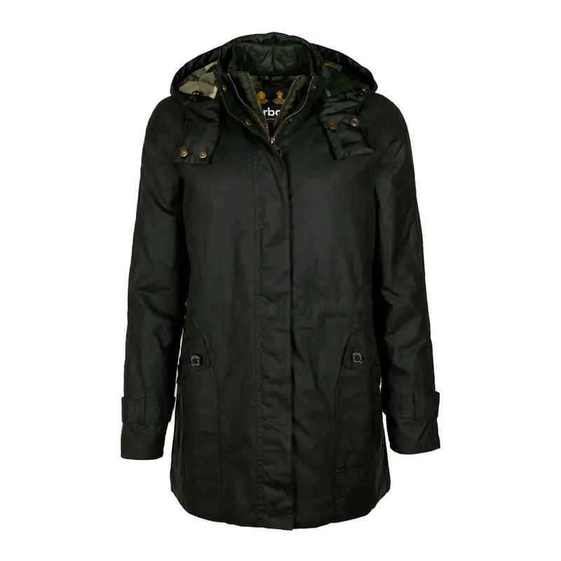 Barbour Parka Donna Verde 3103241