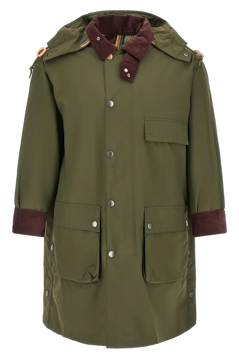 Parka Impermeabile Paul Smith Loves Barbour Multi