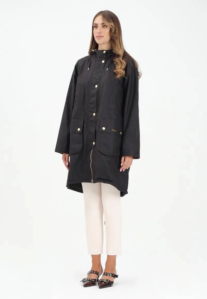 Barbour Parka Donna Nero 2262389