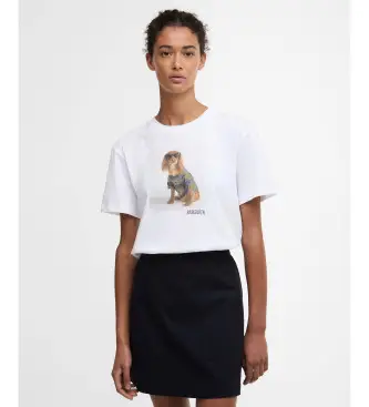 per donna LTS0716 Maglietta bianca marina (XS), Bianco, Casual, Cotone, Manica corta