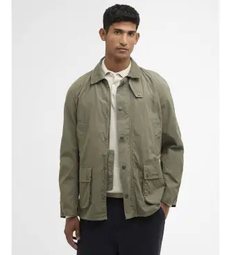 per uomo MCA0792 Giacca verde Ashby (L), Casual, Cotone