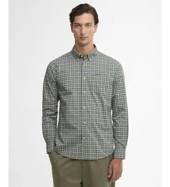 per uomo MSH5023 Camicia verde Lomond (M), Casual, Cotone, Manica lunga