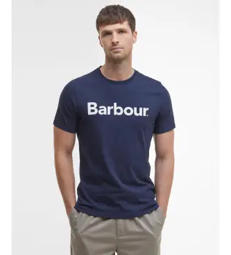 per uomo MTS0531 Maglietta con logo della Marina Militare (M), Casual, Cotone, Manica corta, Navy