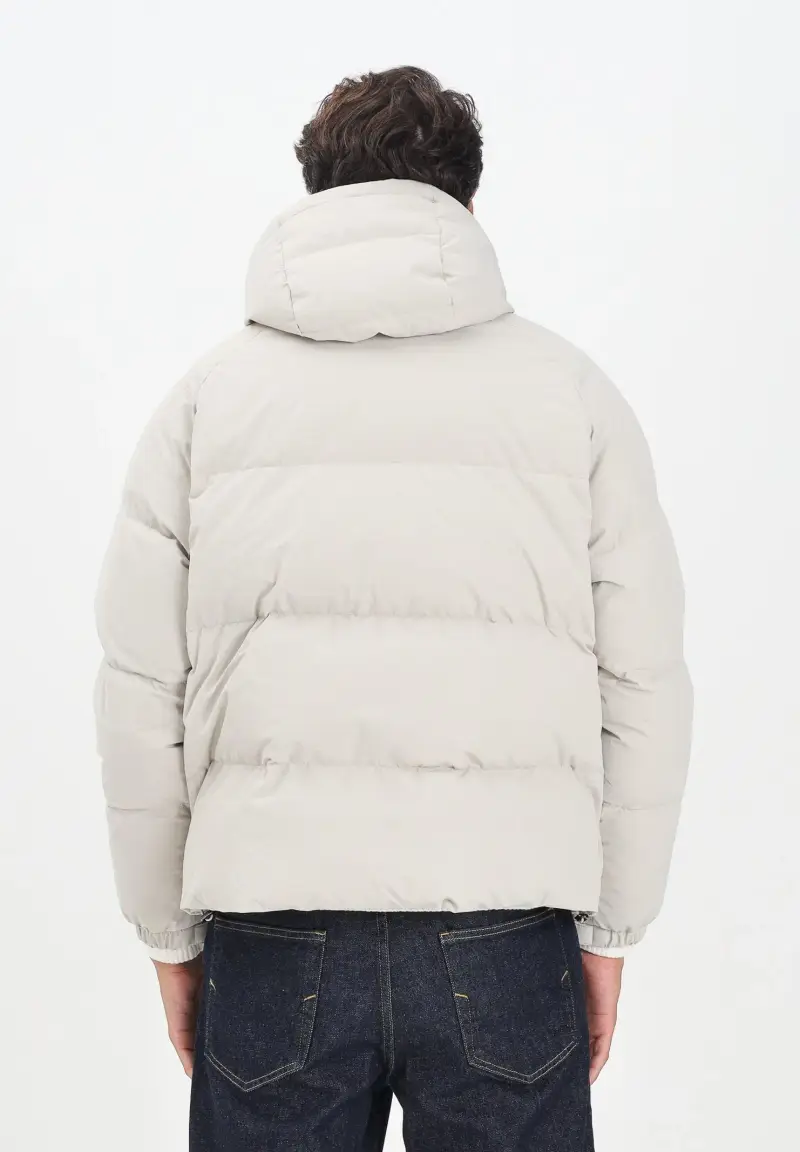 Piumino Barbour Oversized Transport panna da uomo miniatura 3