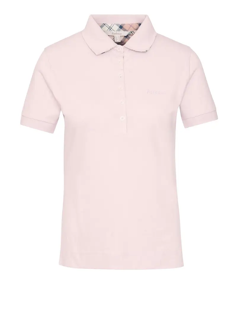 polo barbour da donna - rosa