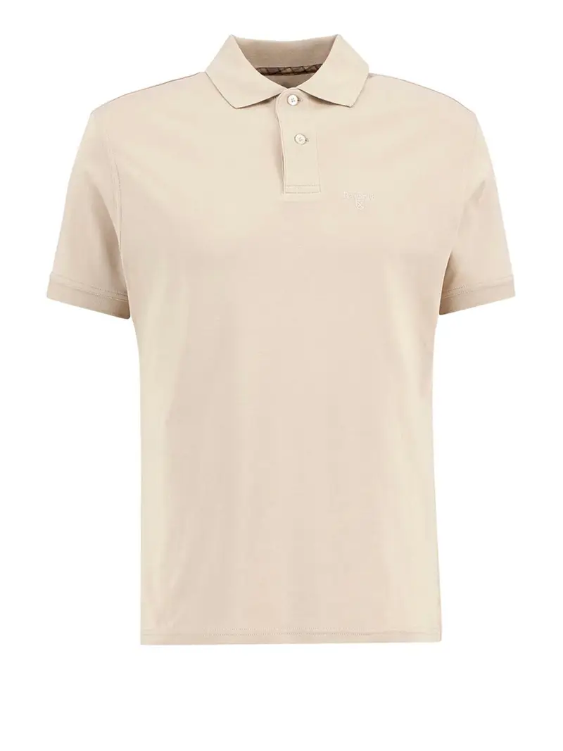 polo barbour hylton da uomo - avorio