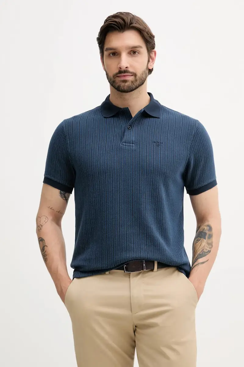 Barbour Polo Uomo Blu 3592356