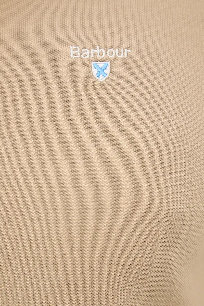 polo in cotone ESSENTIALS colore nero MML0358 Beige miniatura 5