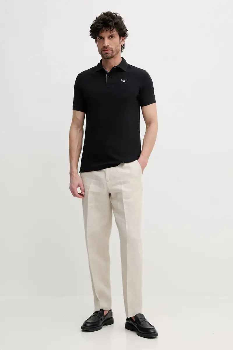 Barbour Polo Uomo Nero 3263133 miniatura 2