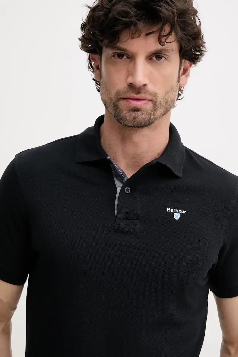 Barbour Polo Uomo Nero 3263133 miniatura 4