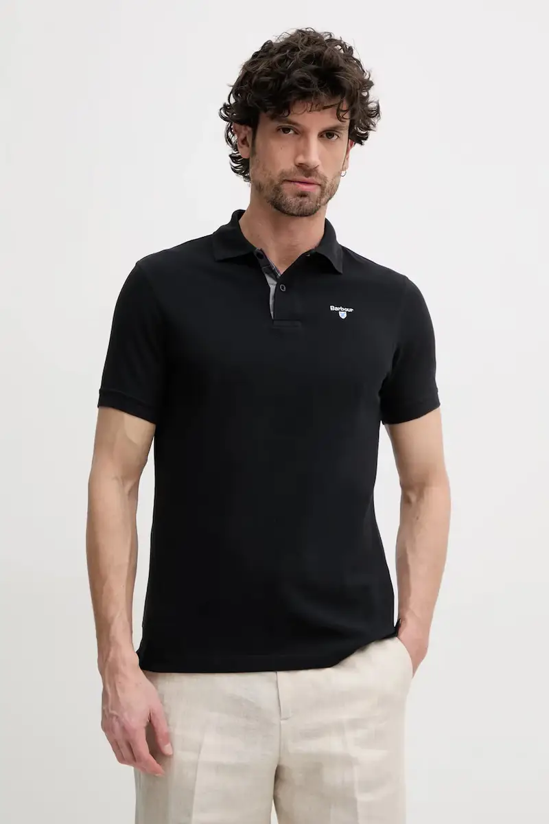 Barbour Polo Uomo Nero 3263133