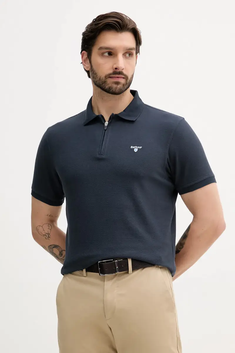 Barbour Polo Uomo Blu 3592442