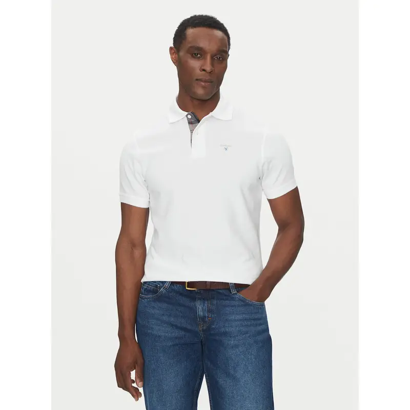 Barbour Polo Bianco 3222923
