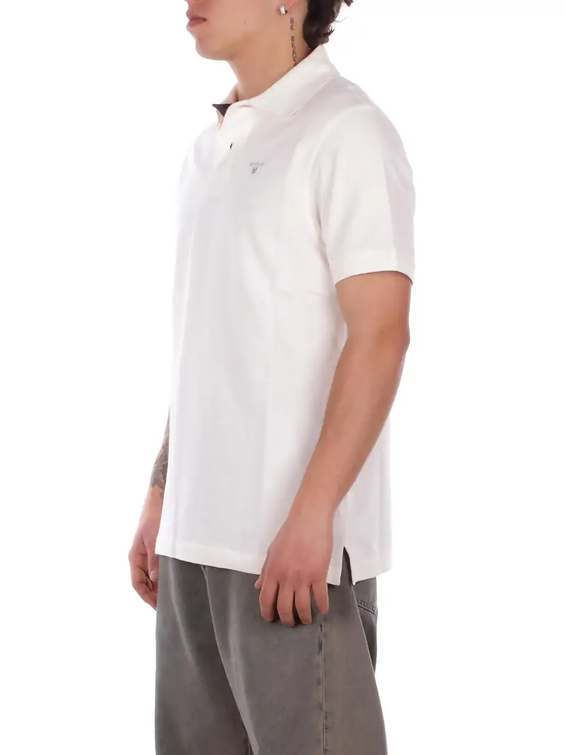 Barbour Polo Uomo Bianco 4338701 miniatura 2