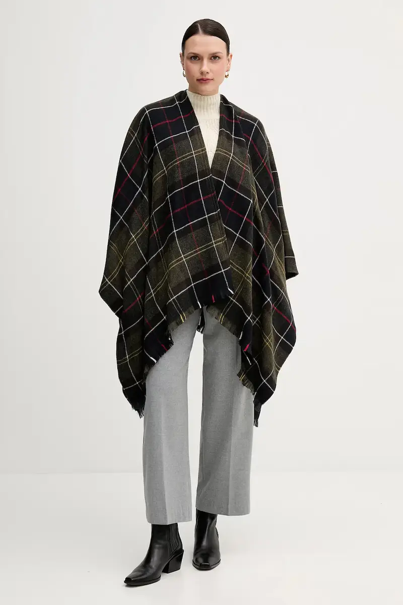 poncho colore verde LSC0184