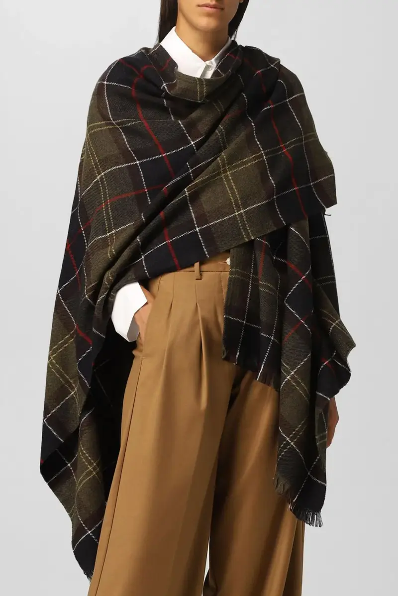 Poncho Tartan miniatura 3